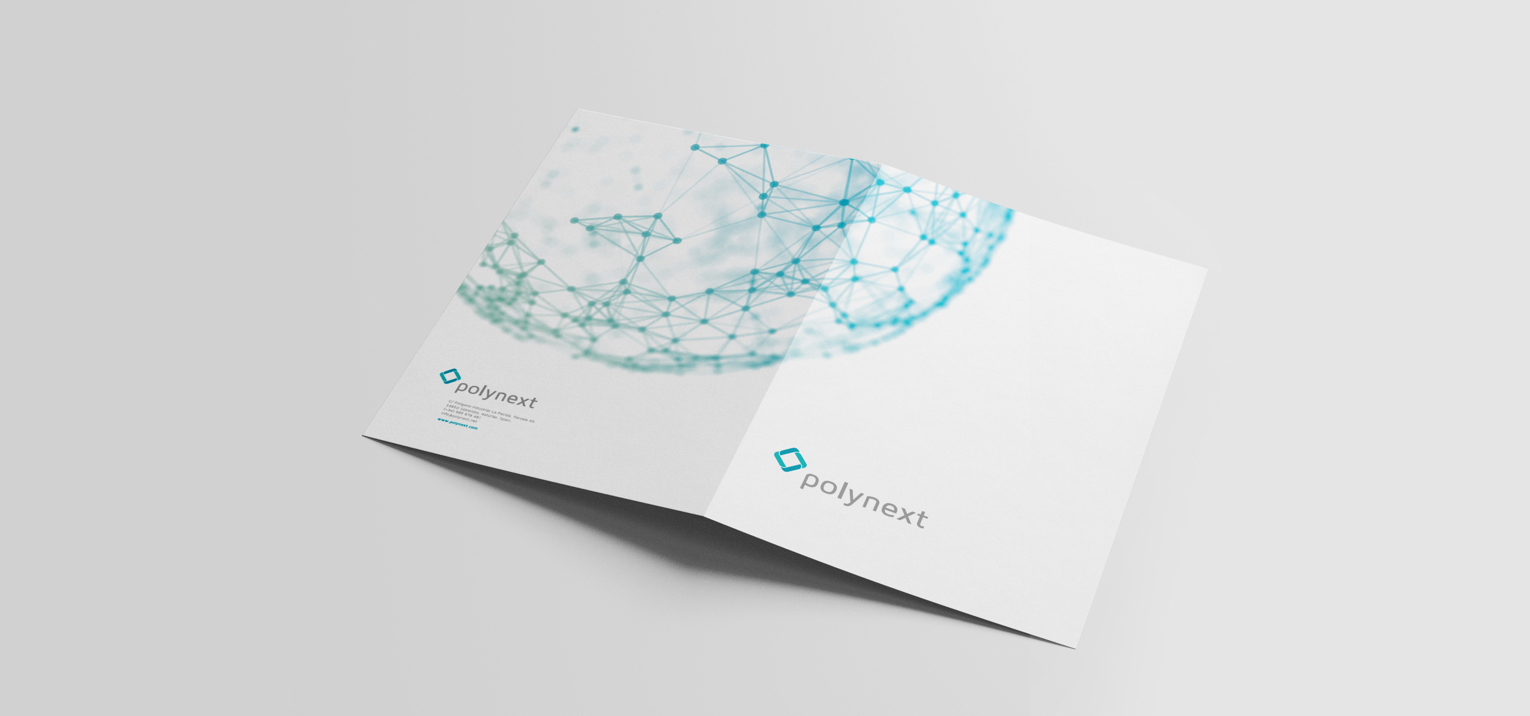 polynext-mockup Identidad corporativa Polynext